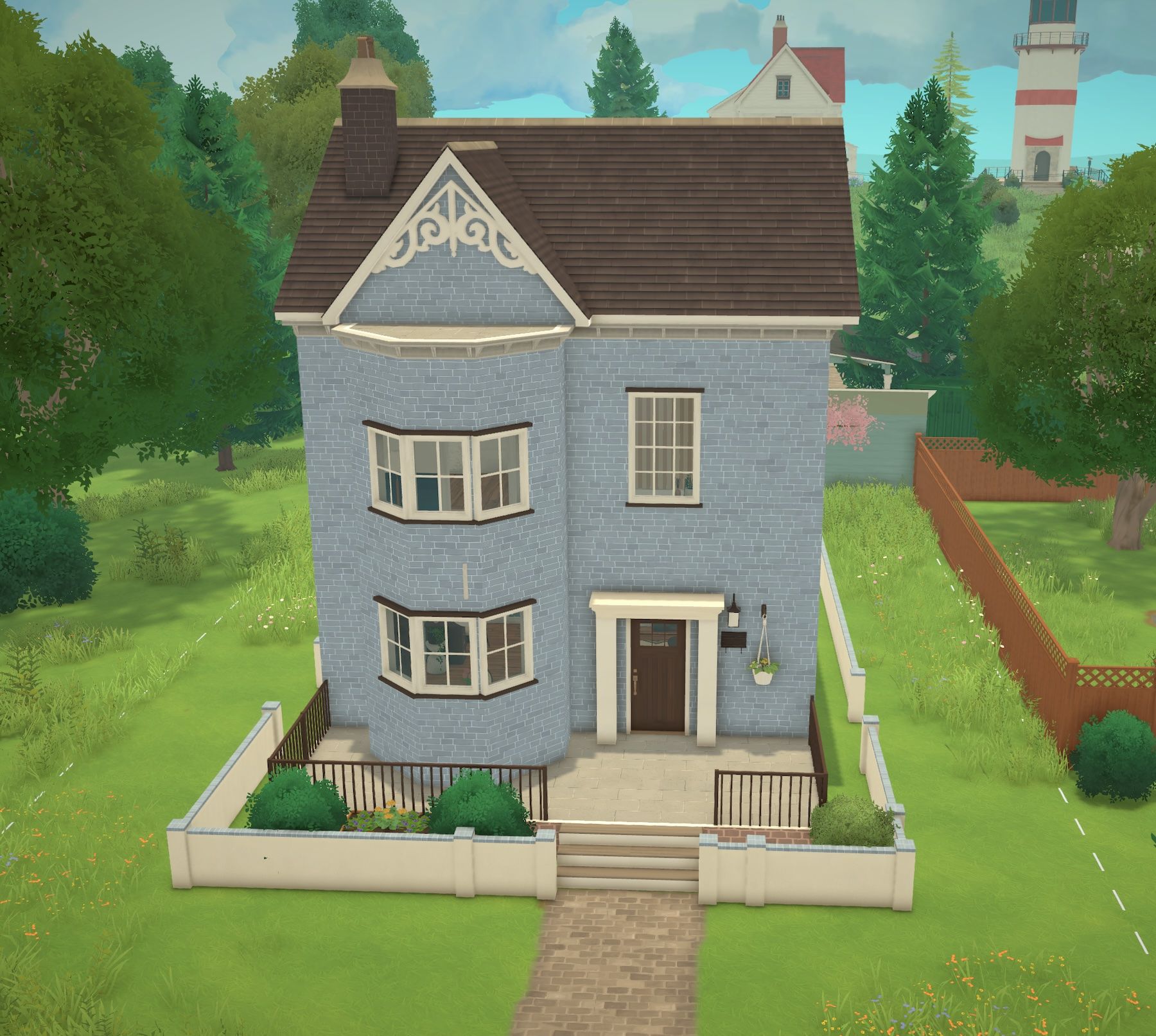 Blue Edwardian House image 1