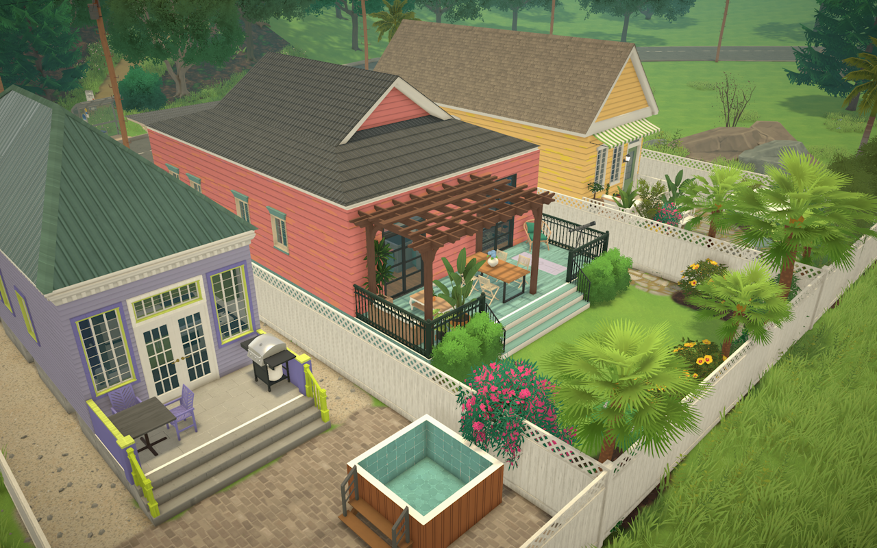 Shotgun house row of 3 image 2
