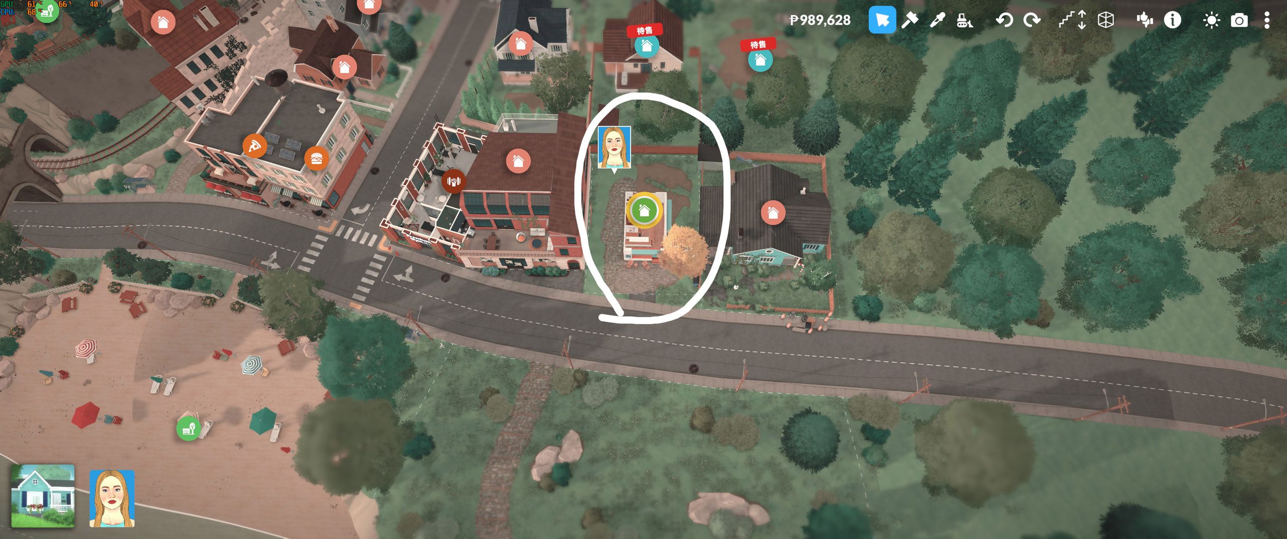 [Bear] Coffee shop & residential lot image 10