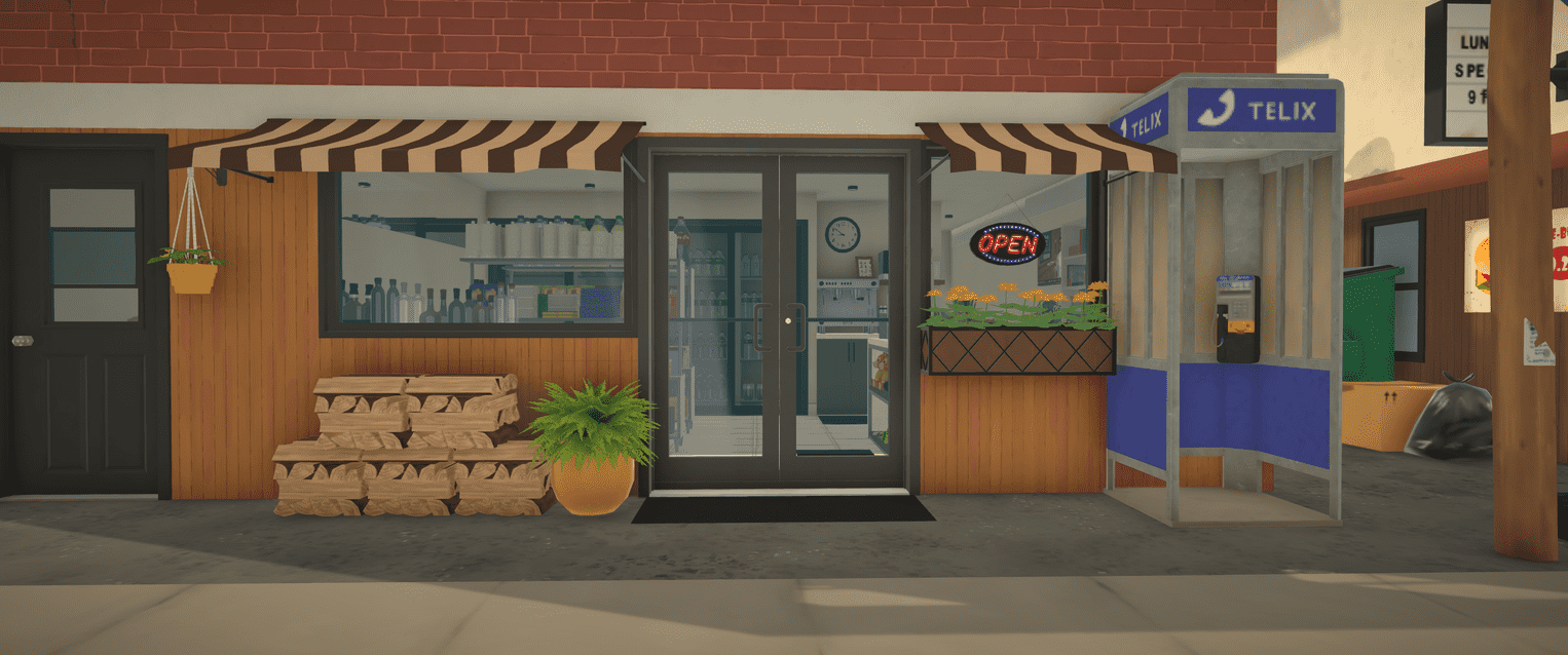 Cluttered Convenience Store with Apartment image 2