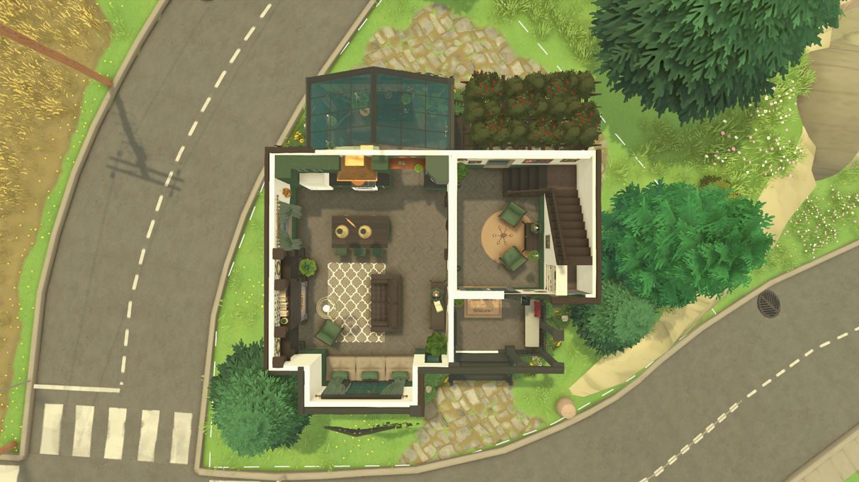 Cozy Dark Academia House image 12