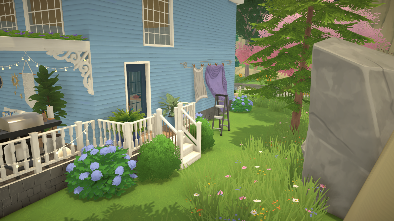 [FlaviaForesta] Light blue modern cottage image 15