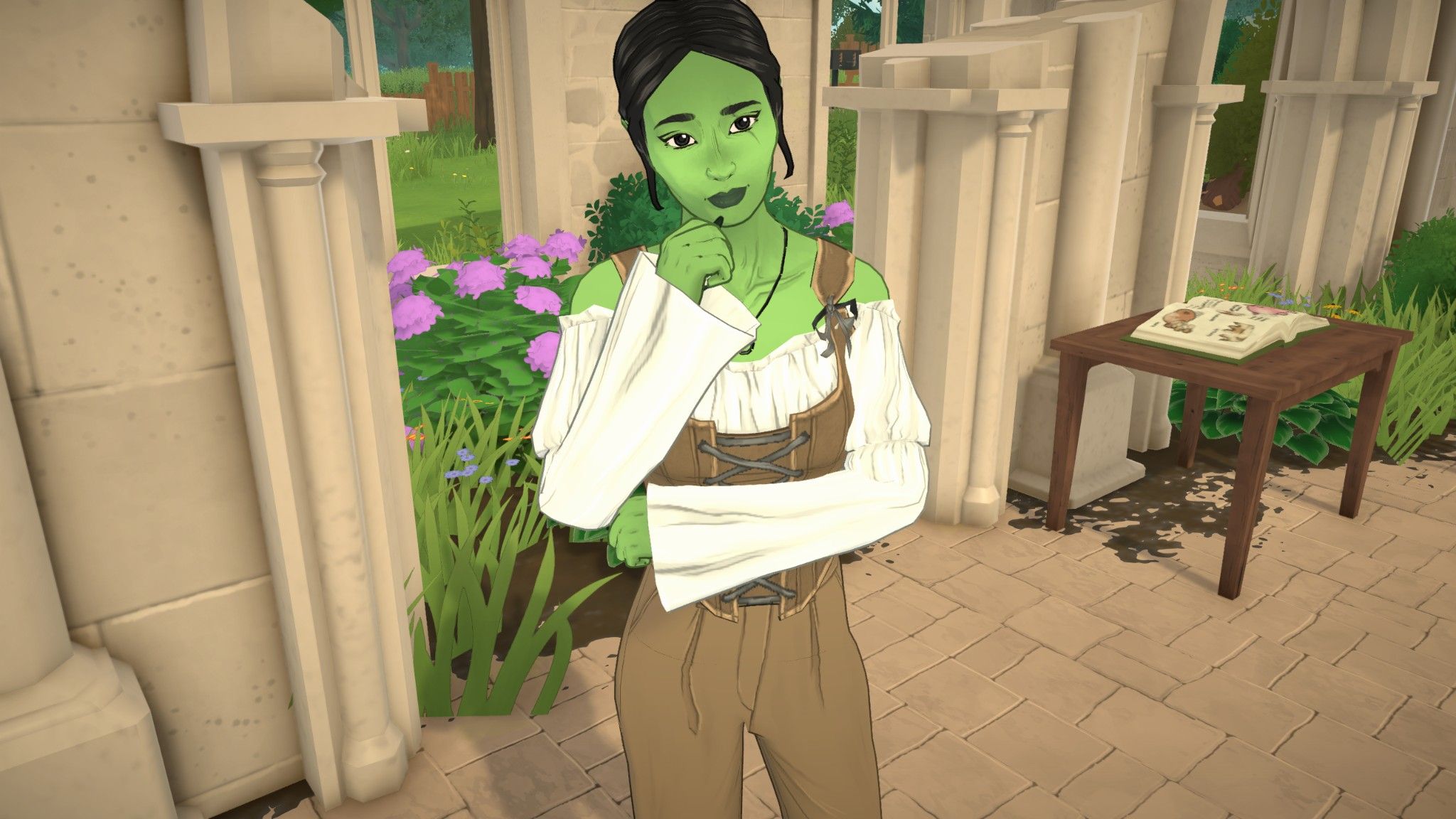 Female elf Nymriel - Eranova living image 1