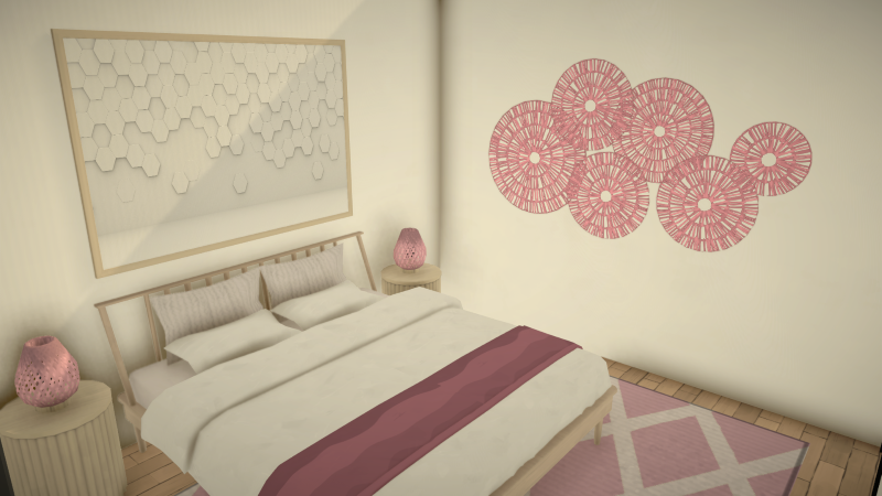 Modern Pink Cabin image 8