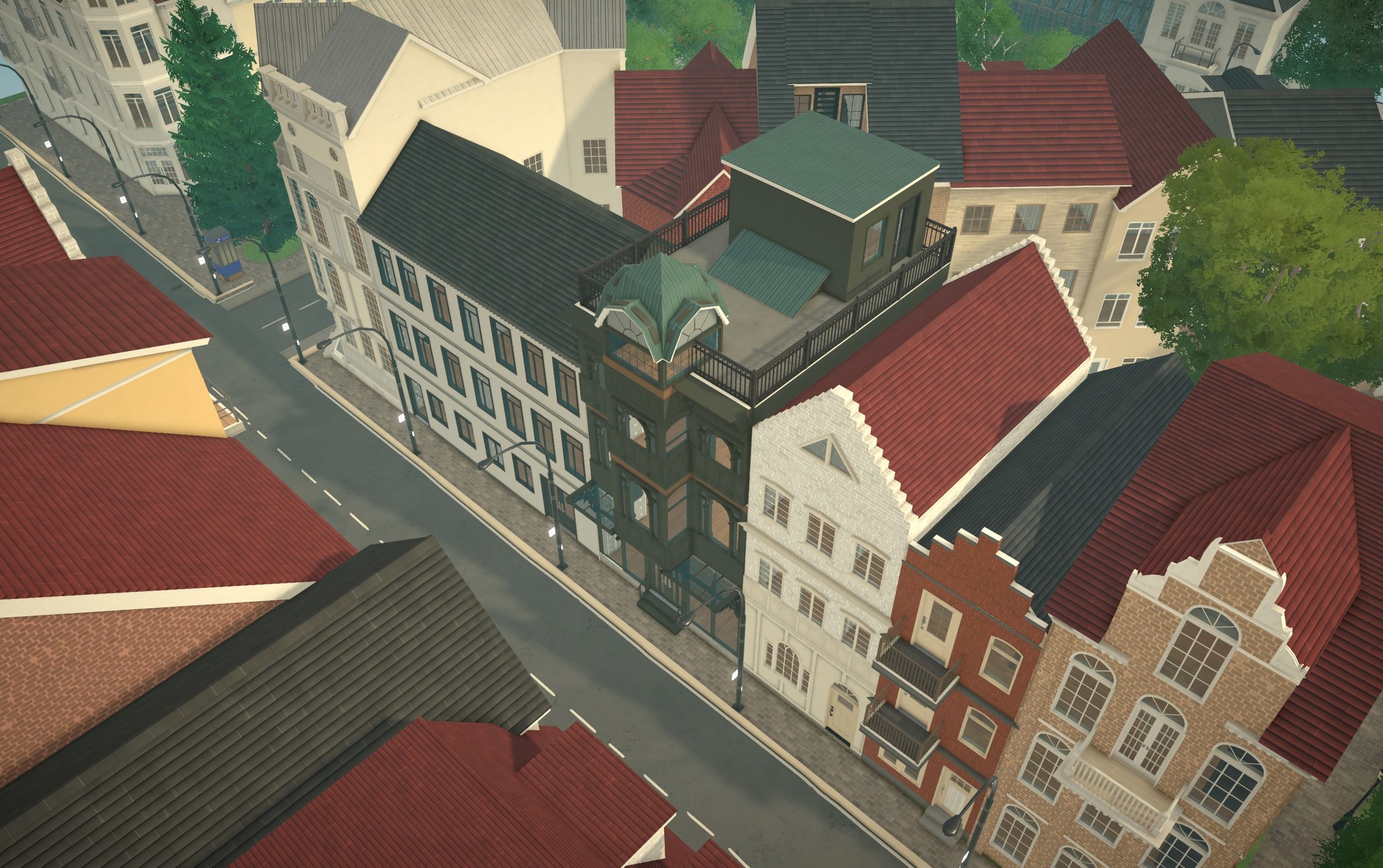 Small european style town. image 5
