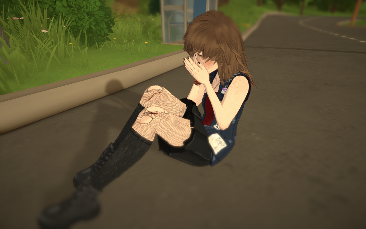 Y2K Tumblr Inspired Emo Teen image 3