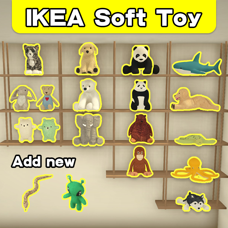 [7xrl]IKEA Soft Toy image 1