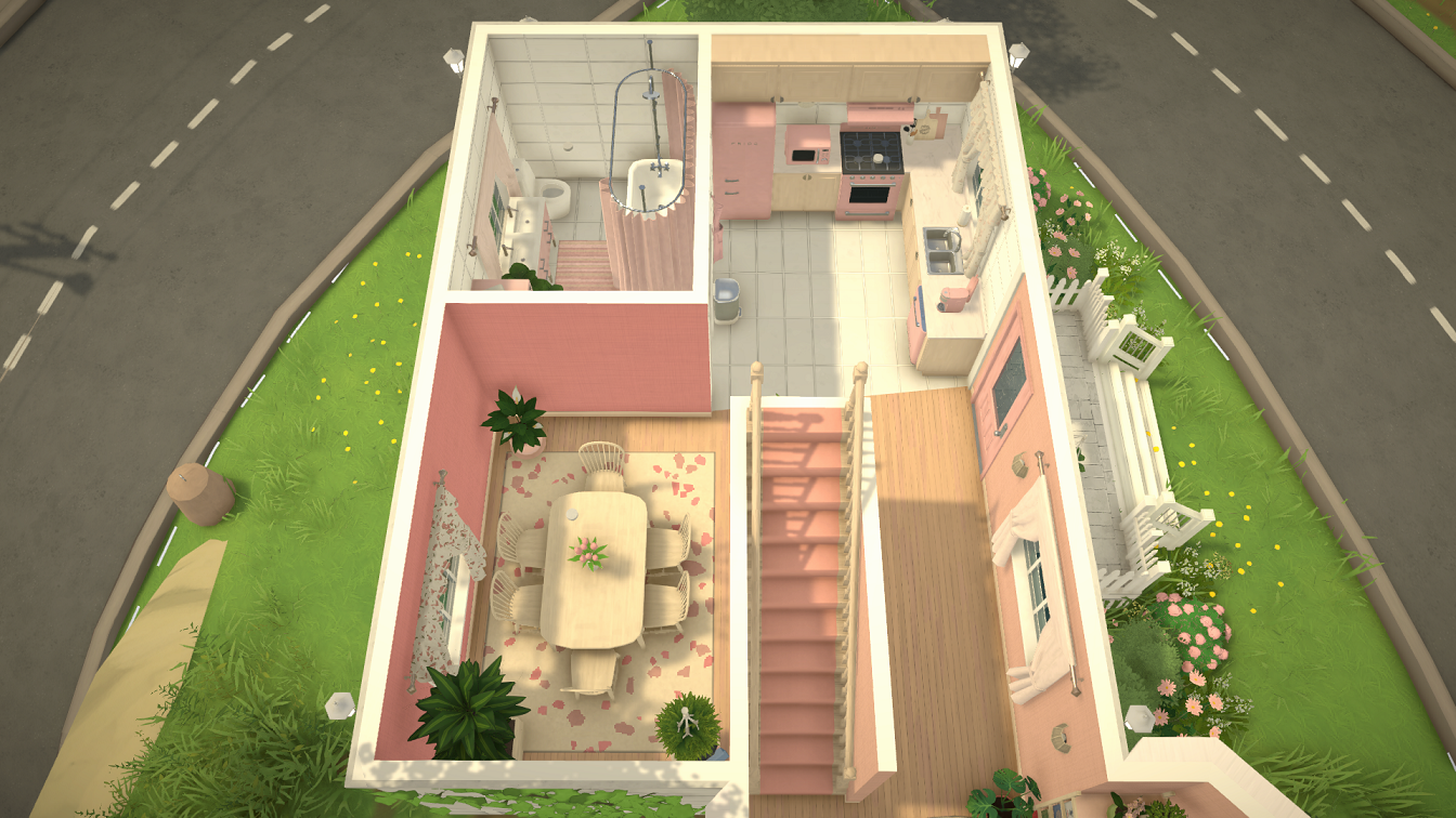 Cute Pink "Starter" Home: 2 Bed/2 Bath image 8