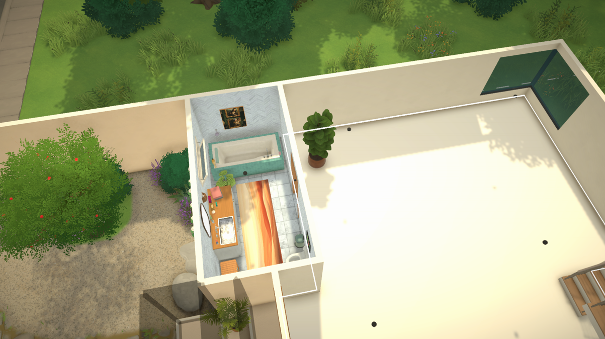 Cozy house twin – The Sims 4 Replica image 4