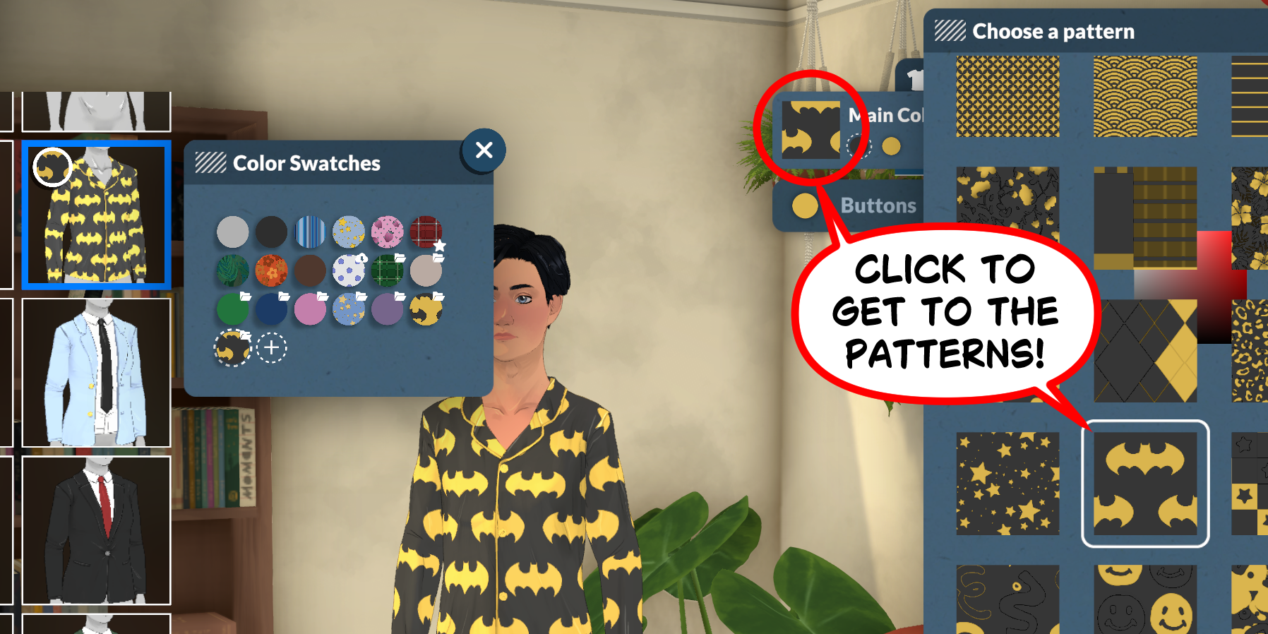 DC Comics Patterns image 2