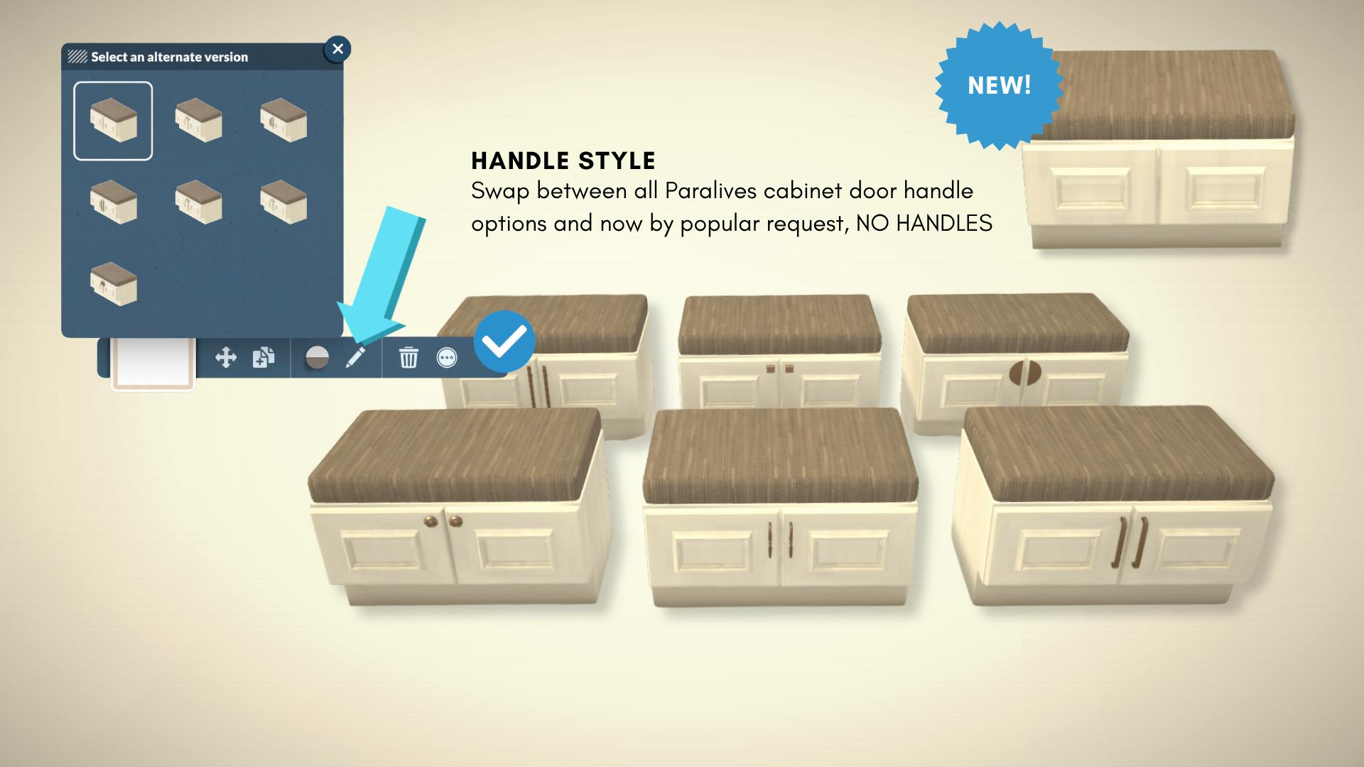 Resizable Built-In Bench Kit image 2