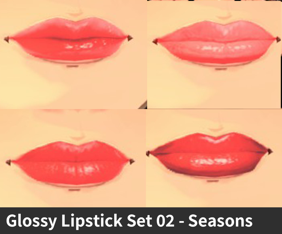 Glossy Lipstick Set 02 - Seasons image 1