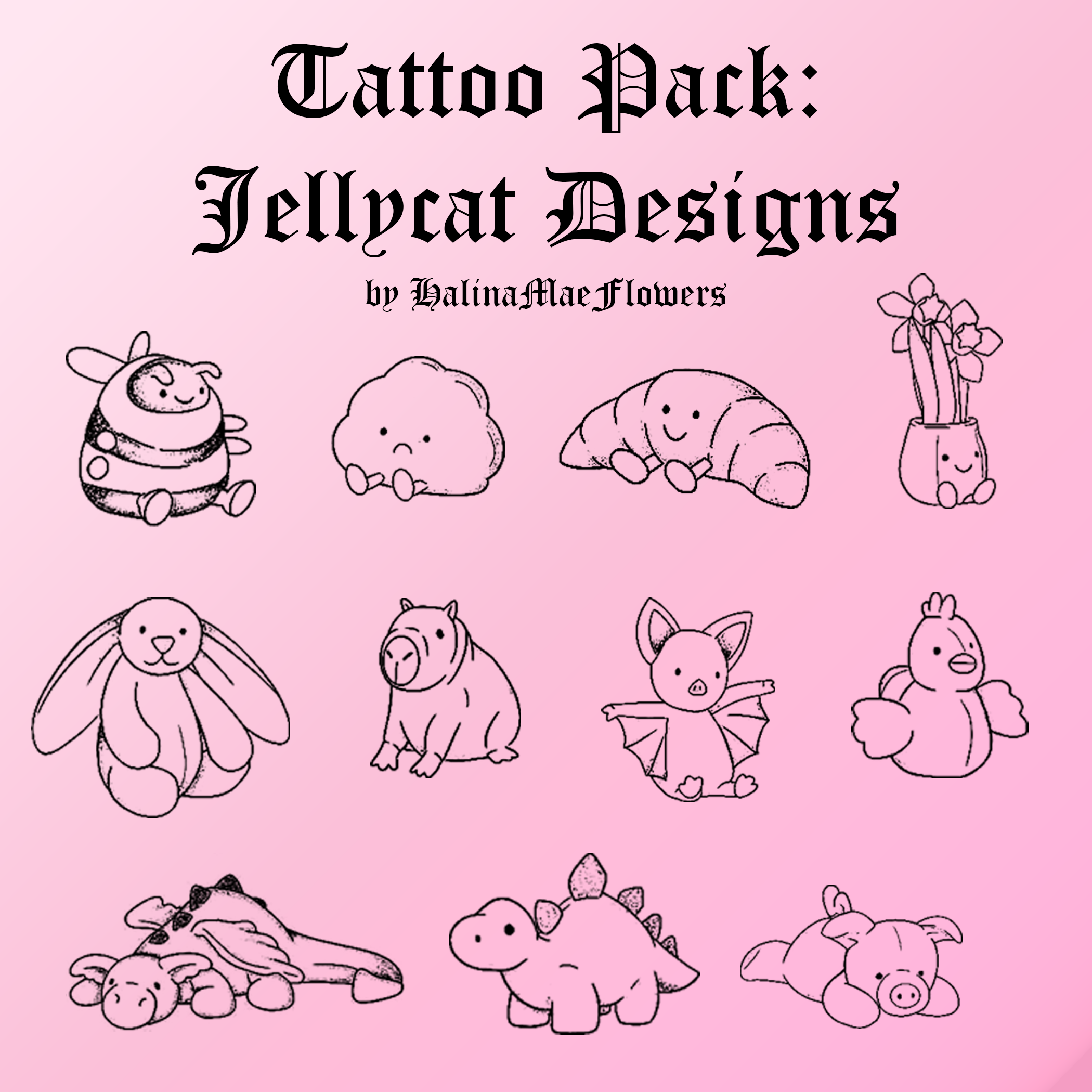 [0.1.0] Jellycat Tattoos image 1