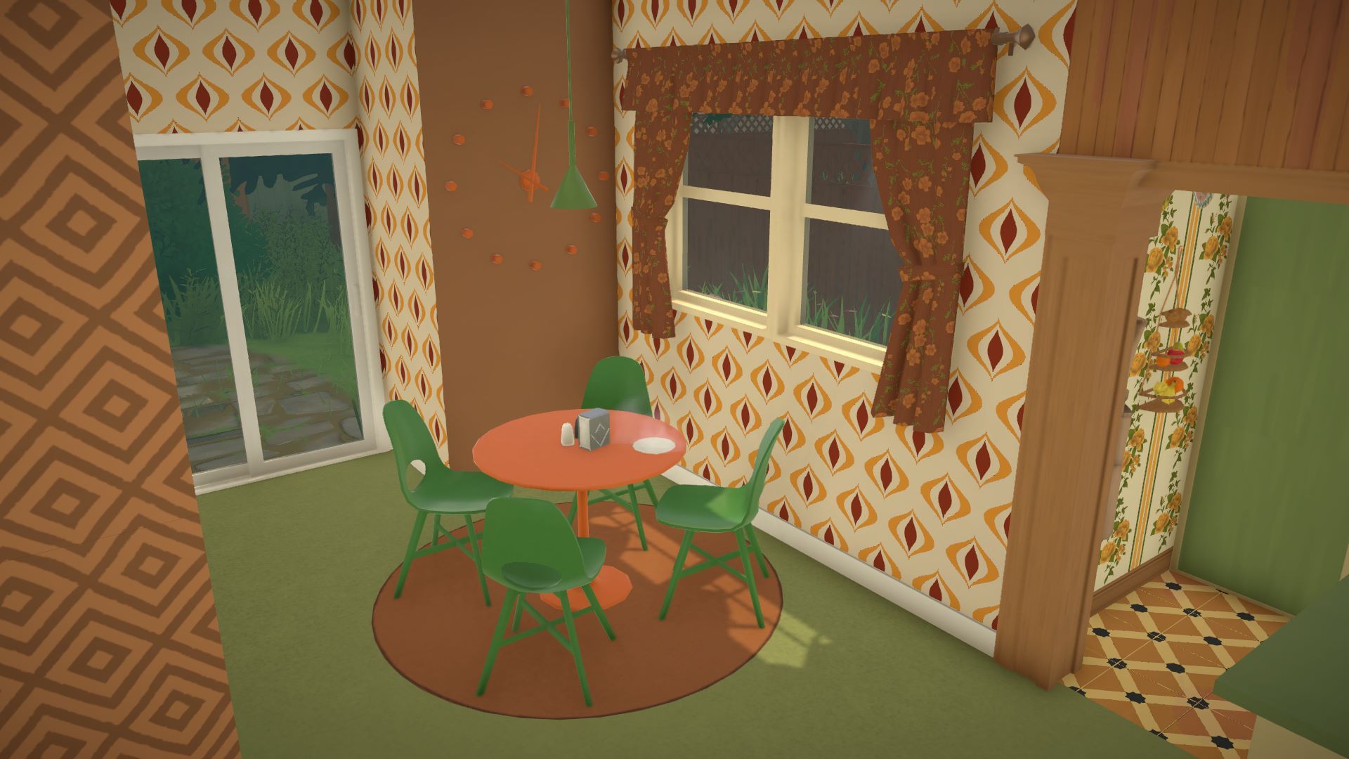 70s house with a central grooving area image 5