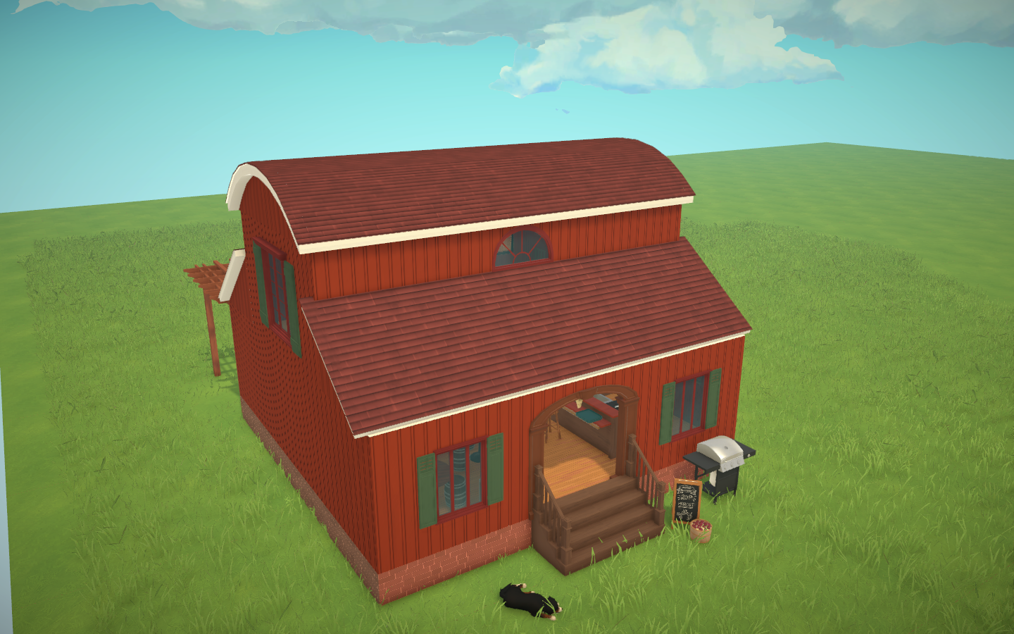 country themed barn bar image 1
