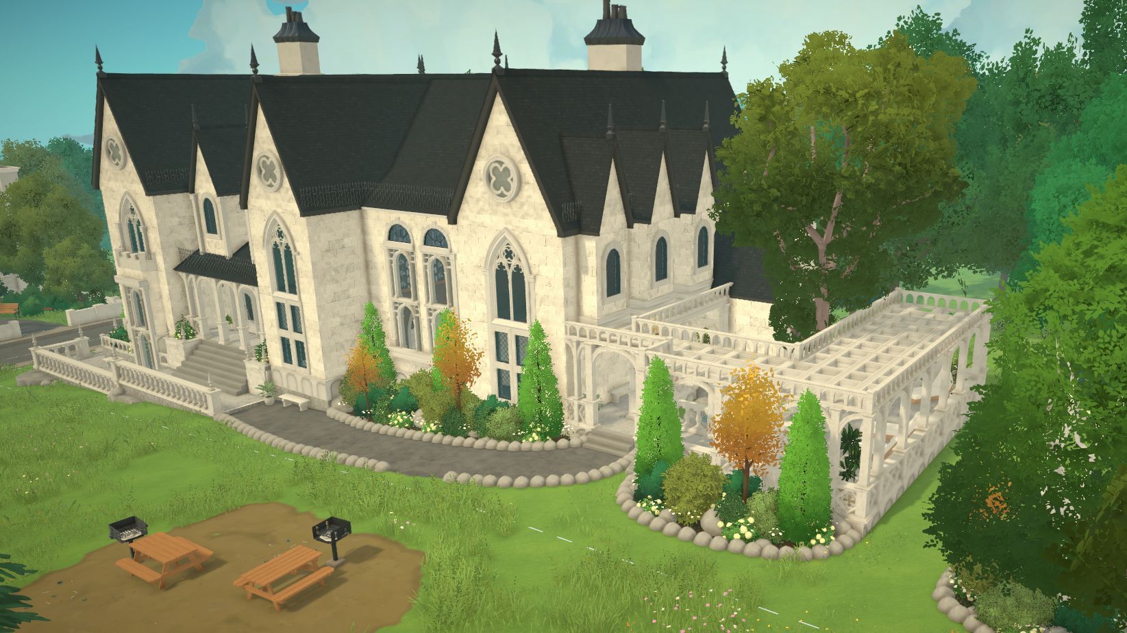 Gothic Castle Estate Mansion EMPTY SHELL image 9