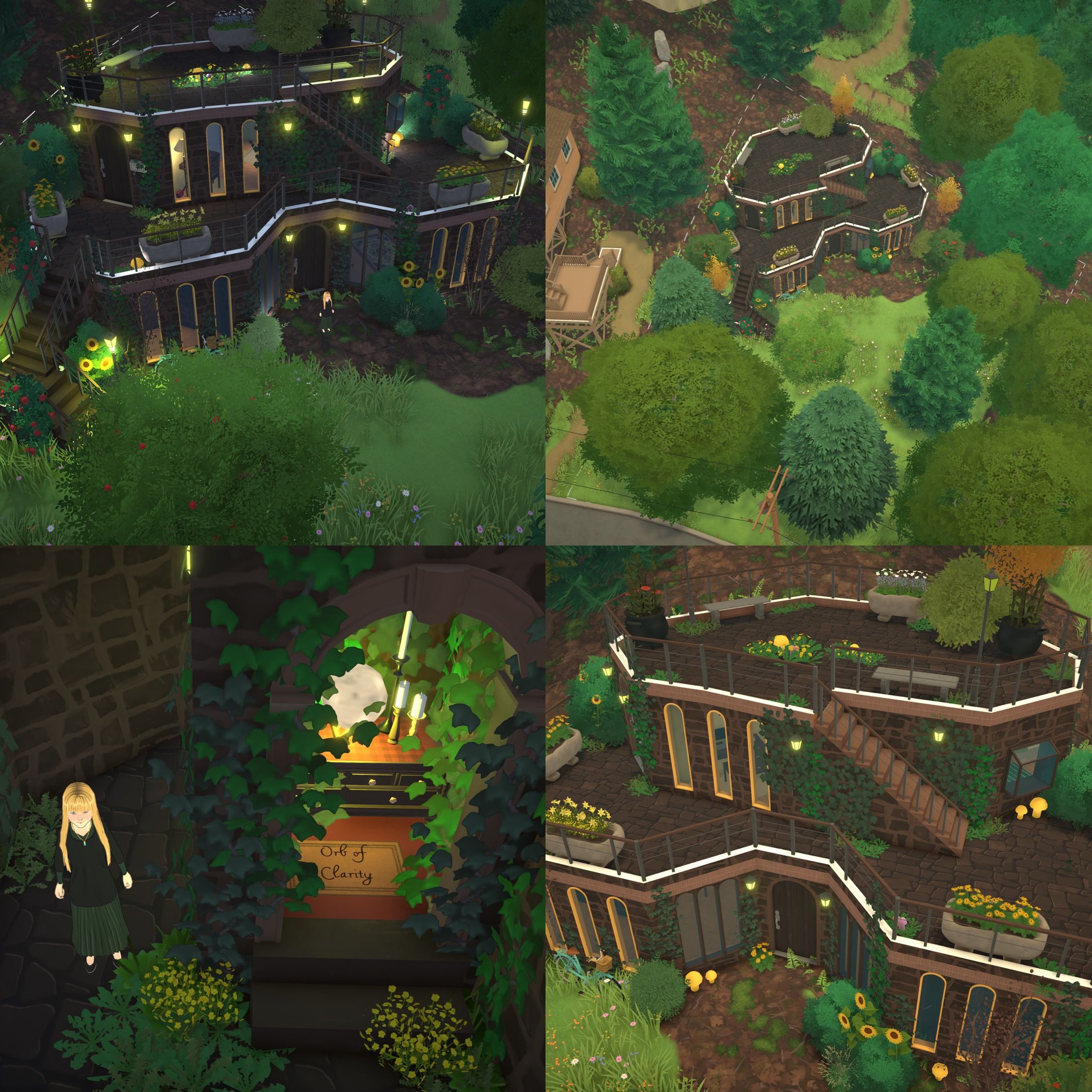 The Sunflower Worship Temple by Purrpinkdollhouses image 2