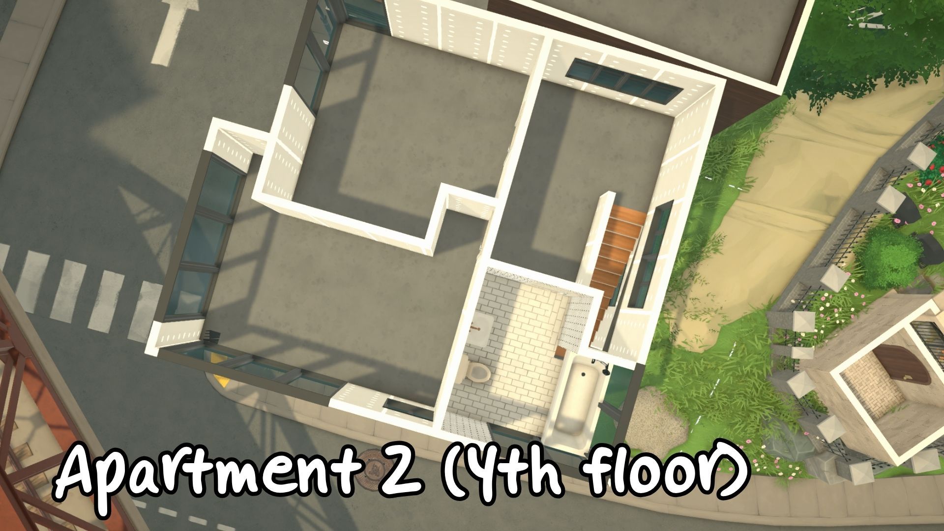 Modern City D.I.Y. Duplex (unfurnished) image 7