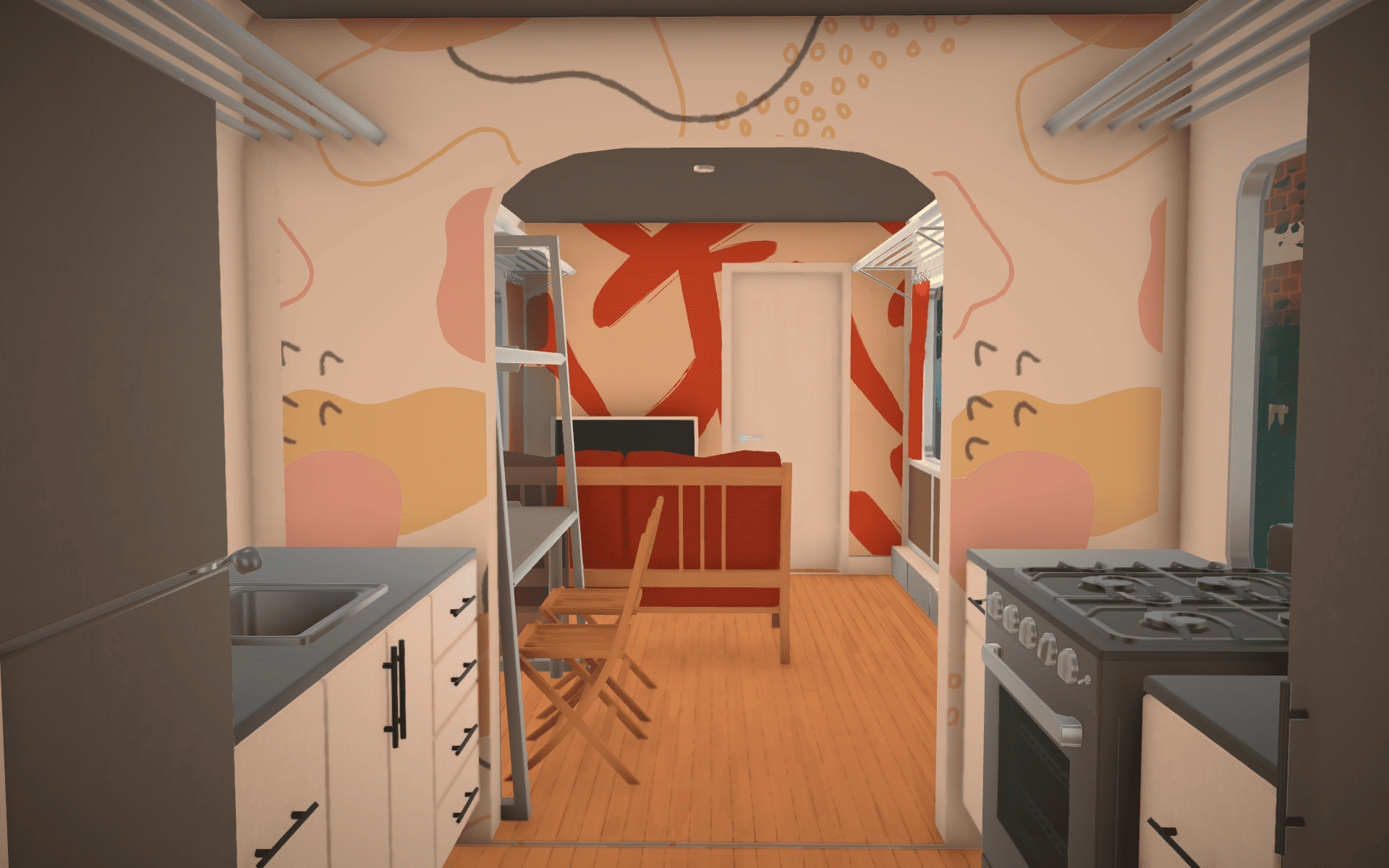 Train Cabin Tiny Starter Home image 7