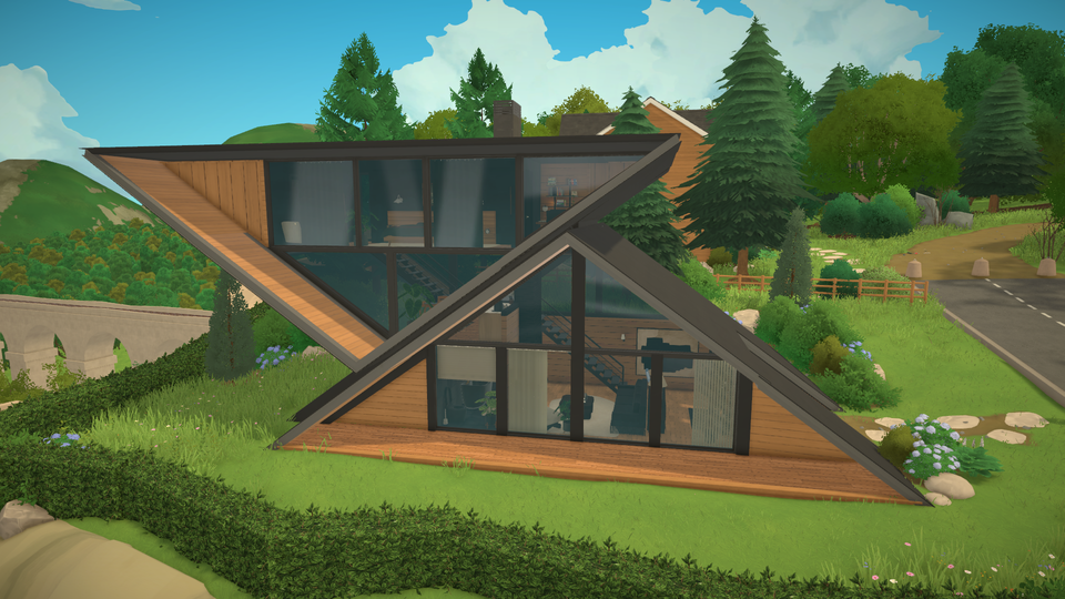 A-Frame House with a Twist image 1
