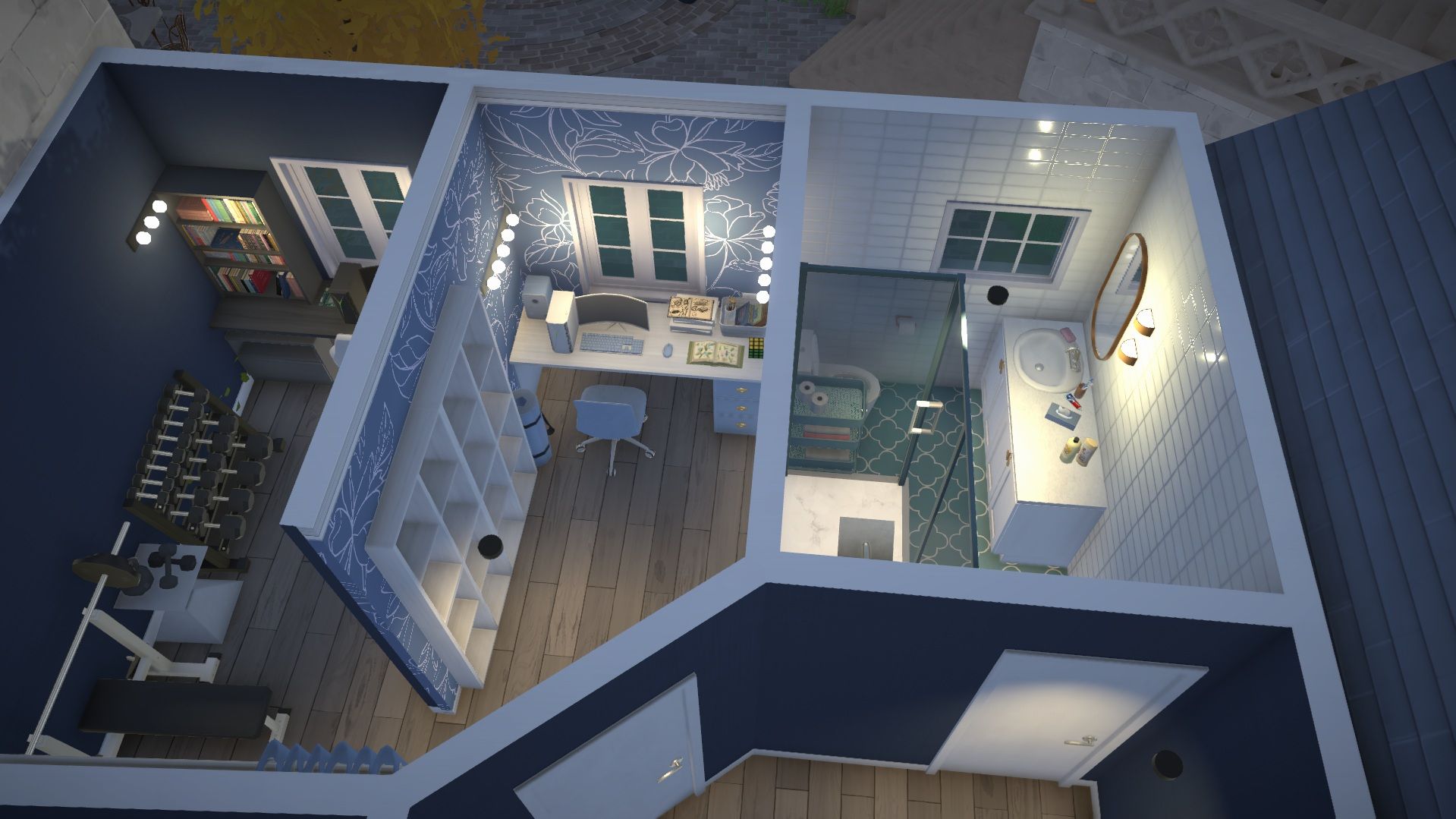 3 Floor Apartment Between Builidings image 5
