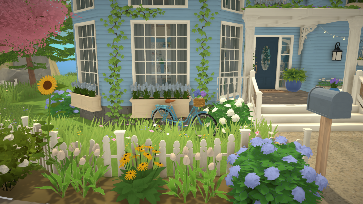[FlaviaForesta] Light blue modern cottage image 8