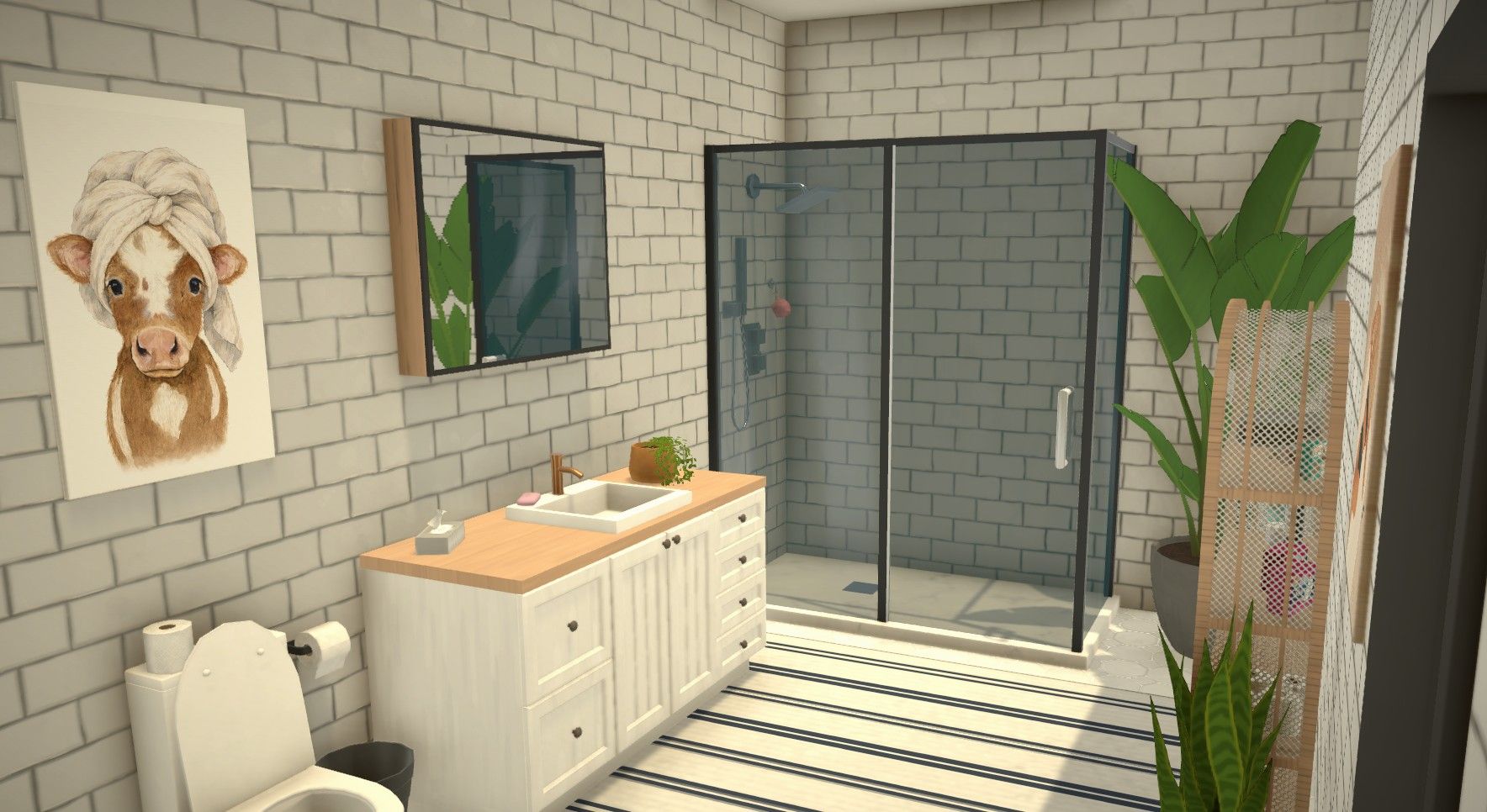 WIP | Modern House Shell Redecorated (Not My Build) image 11