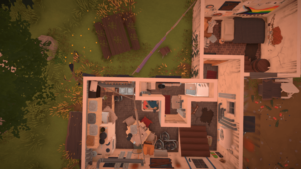 Rundown realistic house image 22