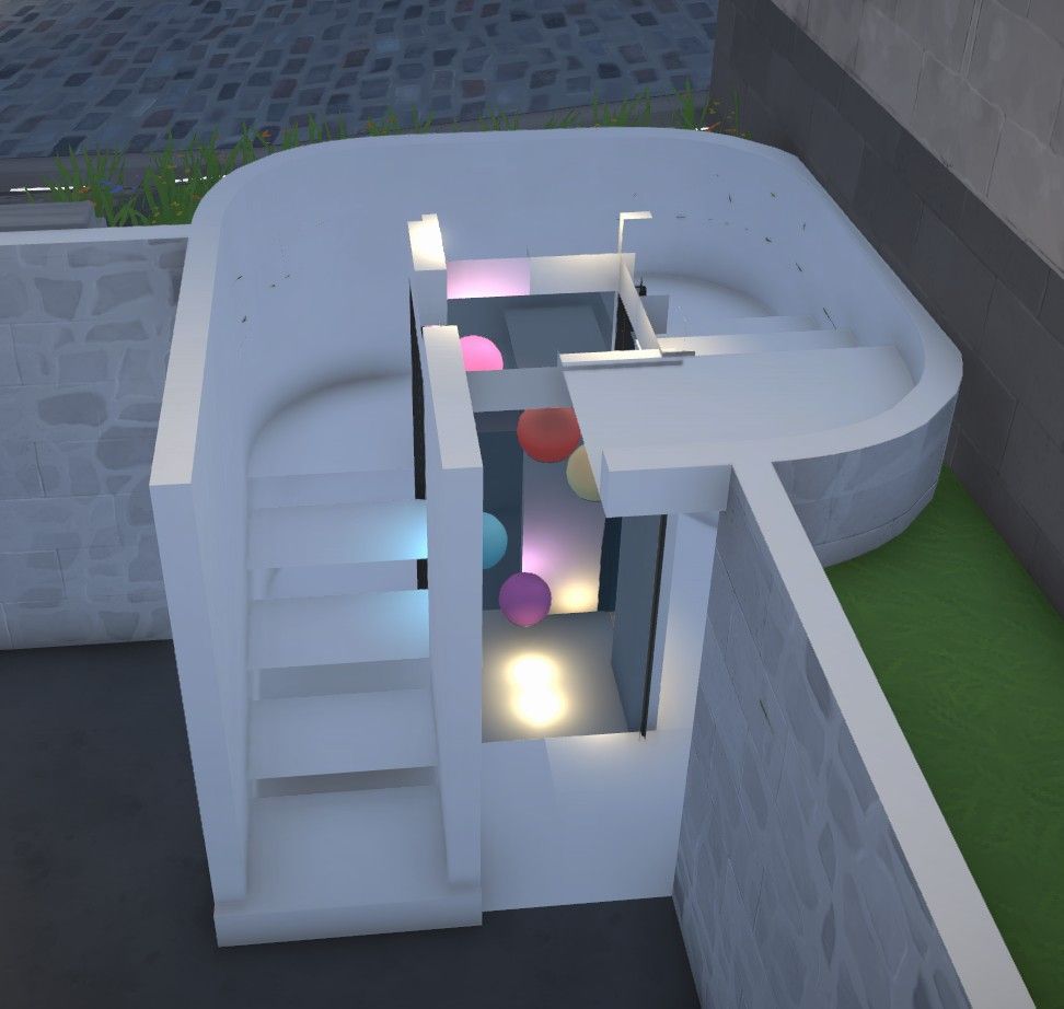 Simple multi-gen townhouse w functional spiral staircase  <29K image 9