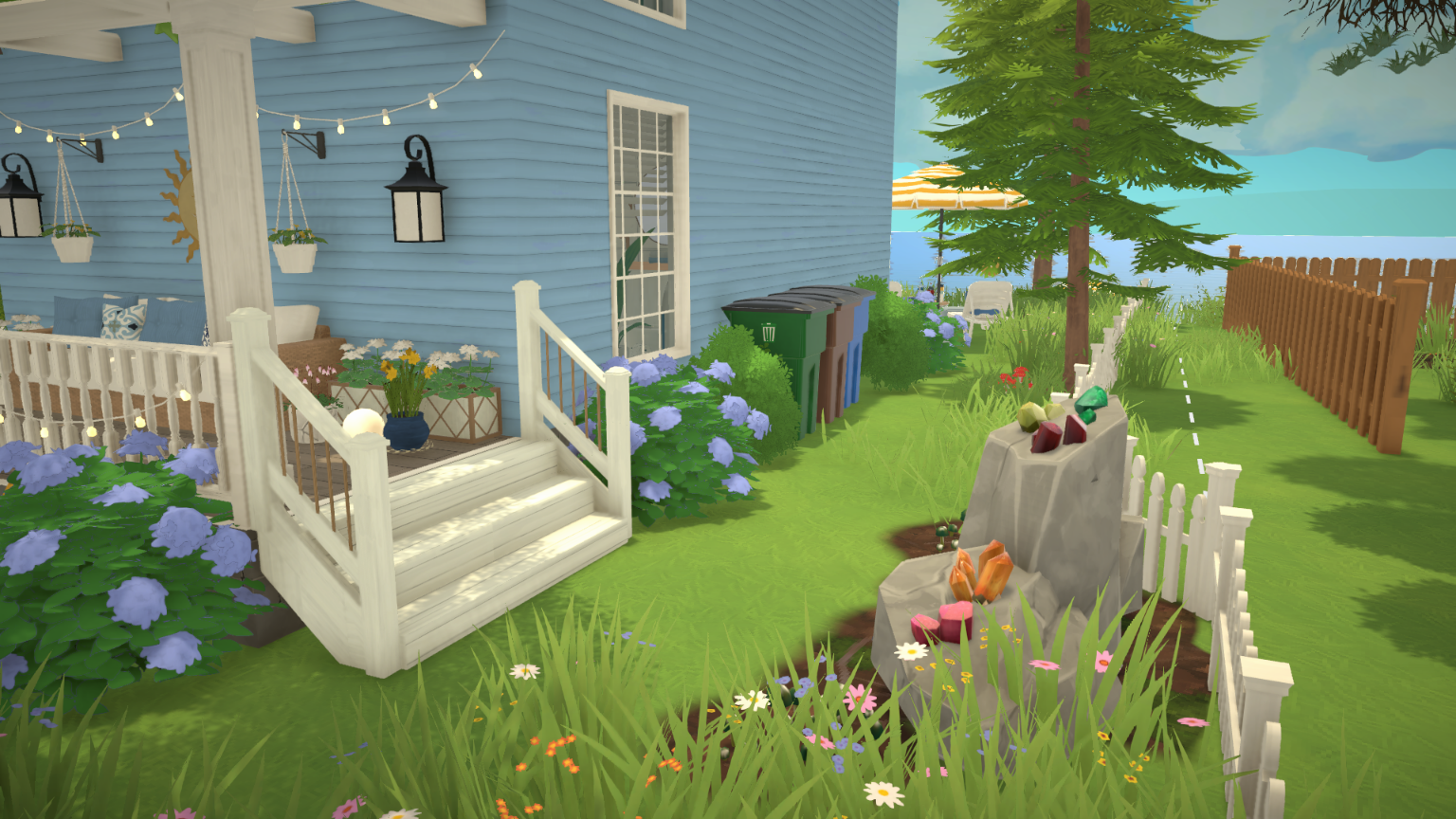 [FlaviaForesta] Light blue modern cottage image 12