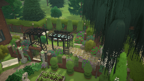 Victorian House and Gardens by TofuCryptid image 6