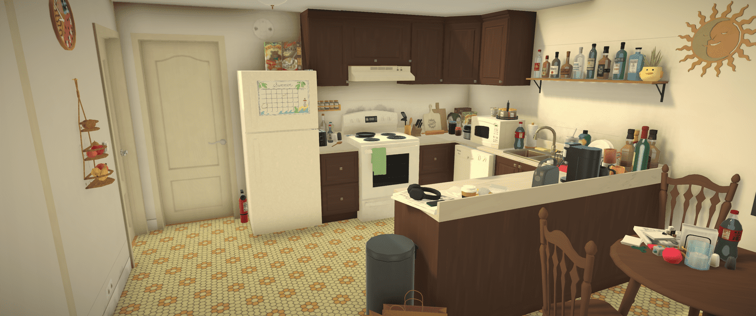 Cluttered Convenience Store with Apartment image 10