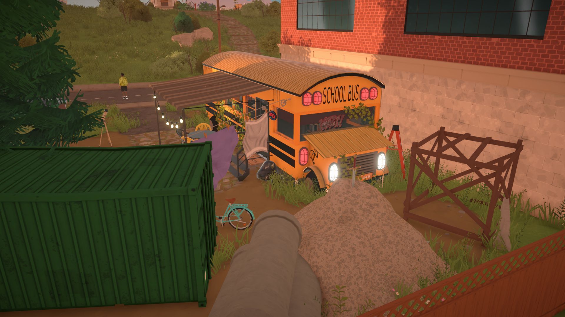 Tiny House in School Bus image 5