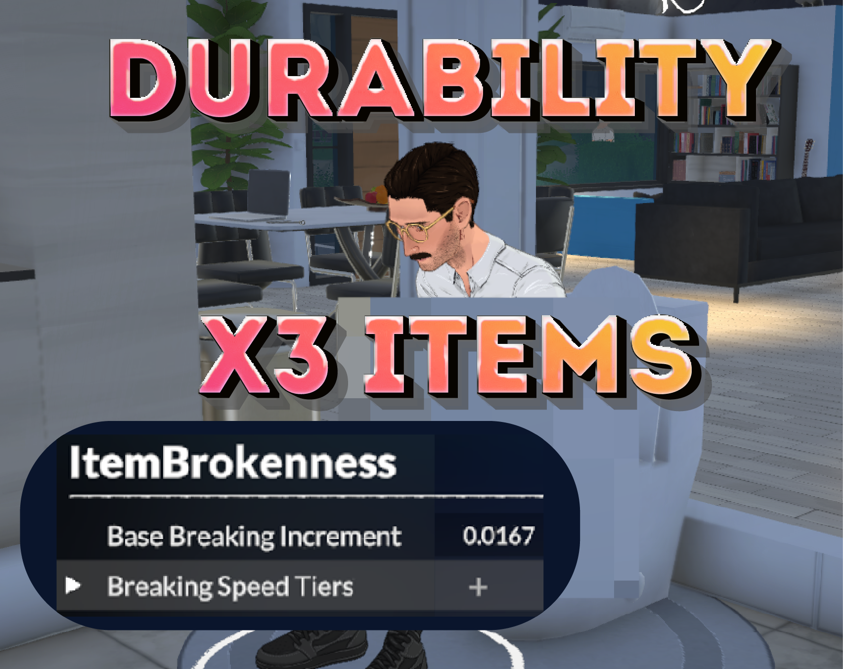 Durability - Items break 3x less image 1
