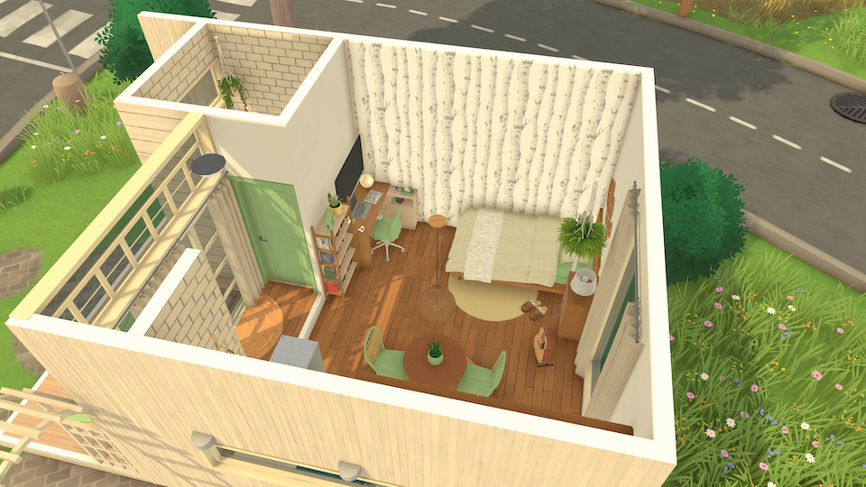 Cute Green Tiny Home image 5