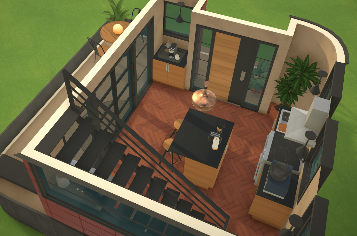 Small Modern Loft image 3