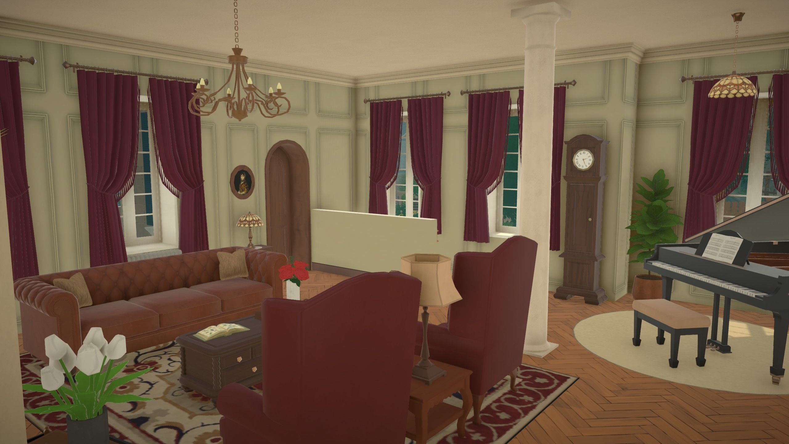 French Chateau Revival - Furnished image 5
