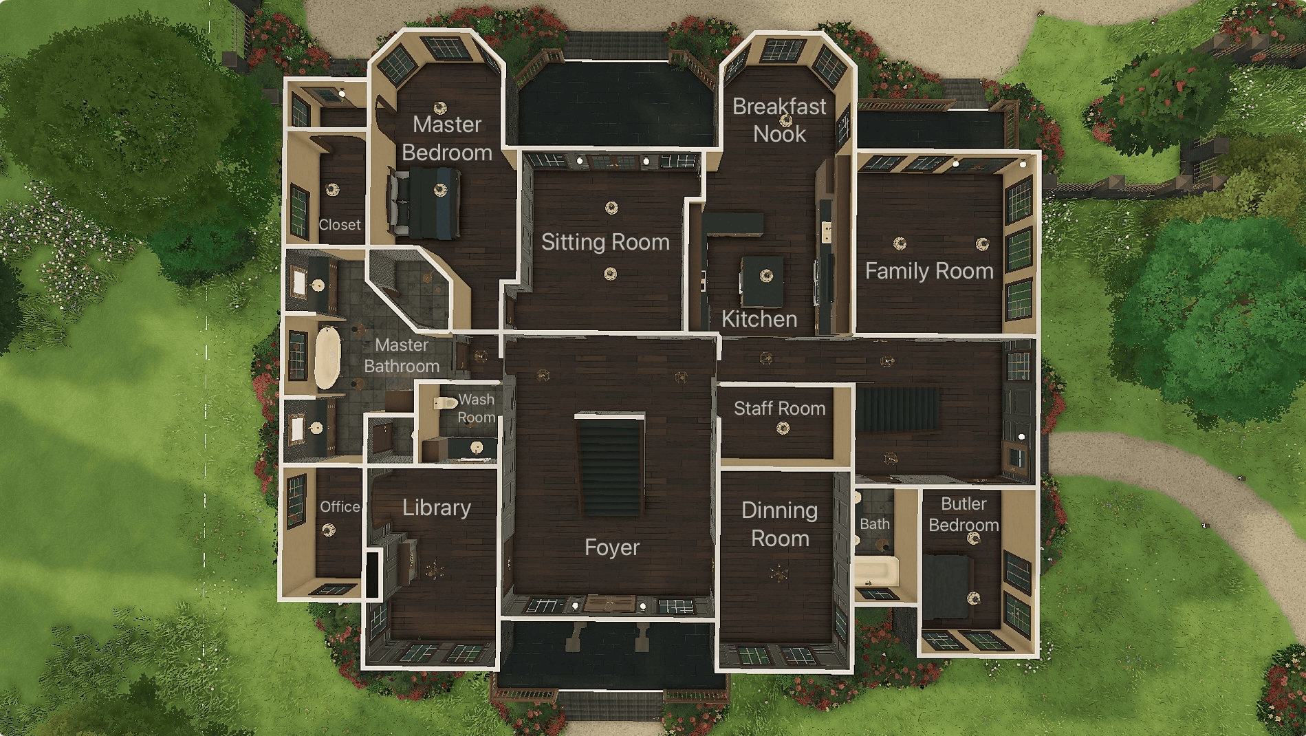 Wayne Manor Estate (Empty) image 5