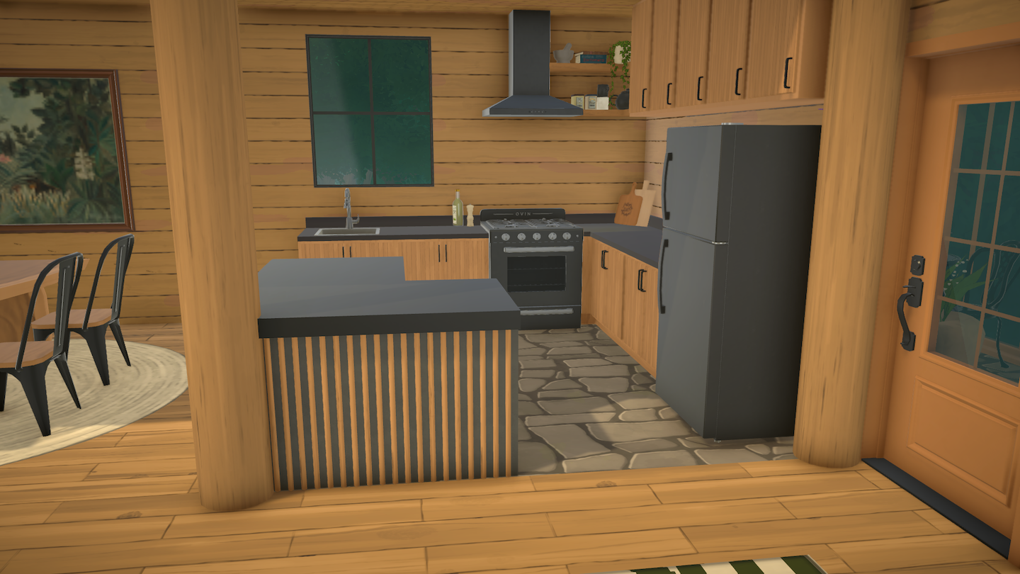 Lofted Log Cabin Starter Home | No CC No Mods image 10