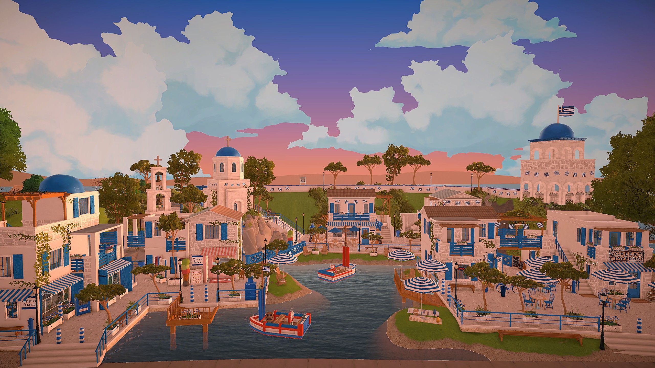 Greek Seaside Village image 1