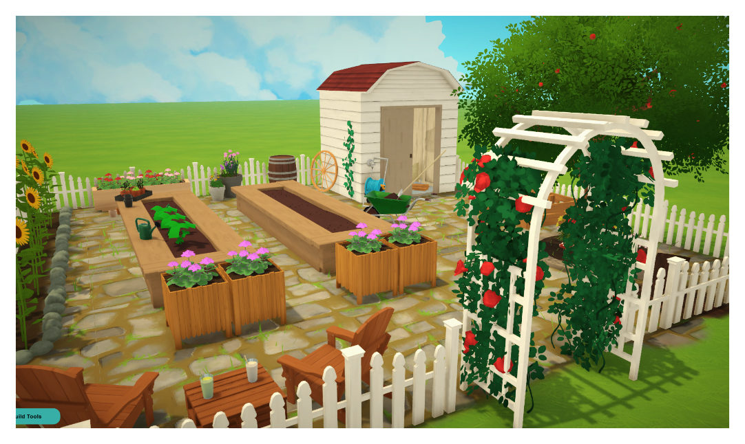 Cozy working garden image 1