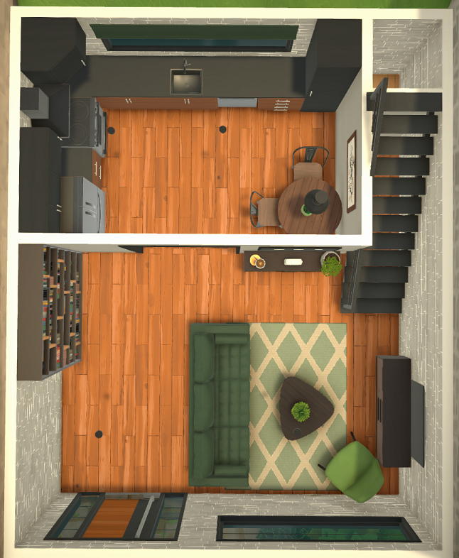 Modern townhome image 2