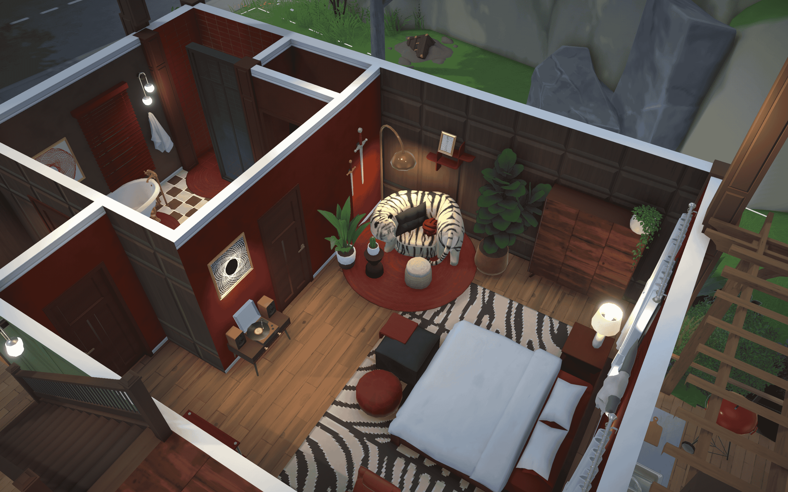Mid century Home with loft image 9