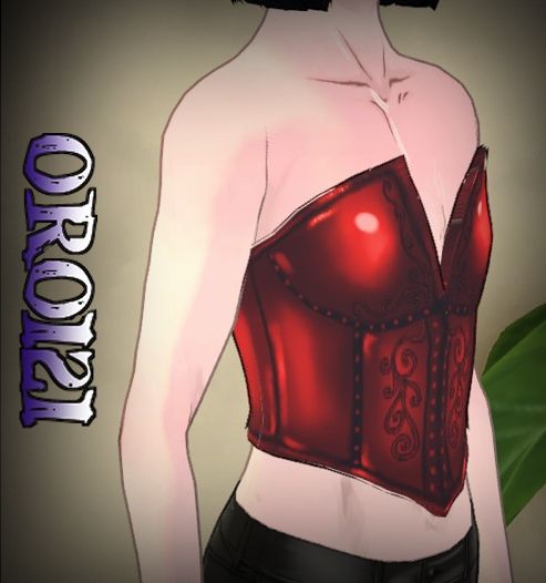 Latex Gothic Top image 2