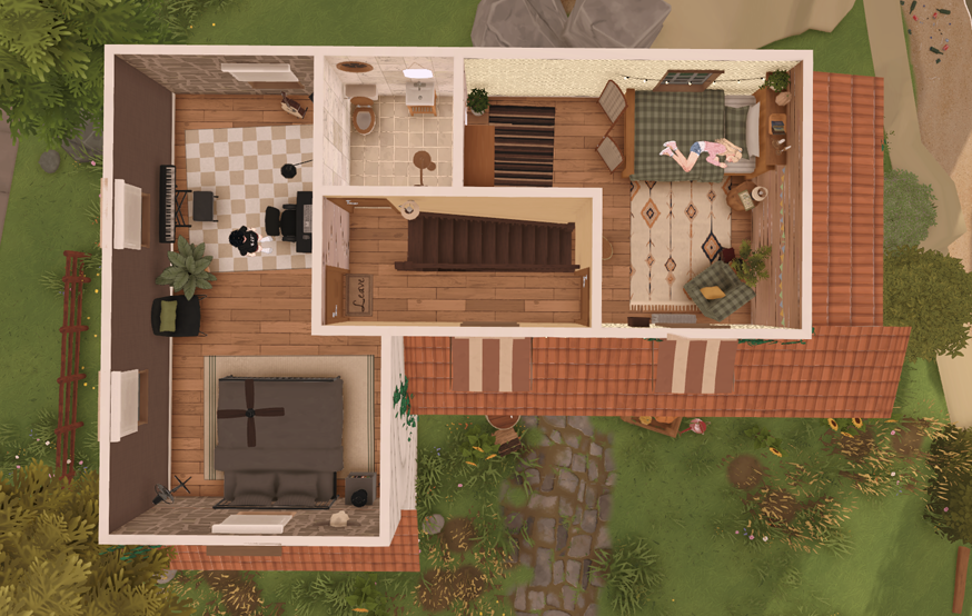 Pumpkin creamy-orange house image 7