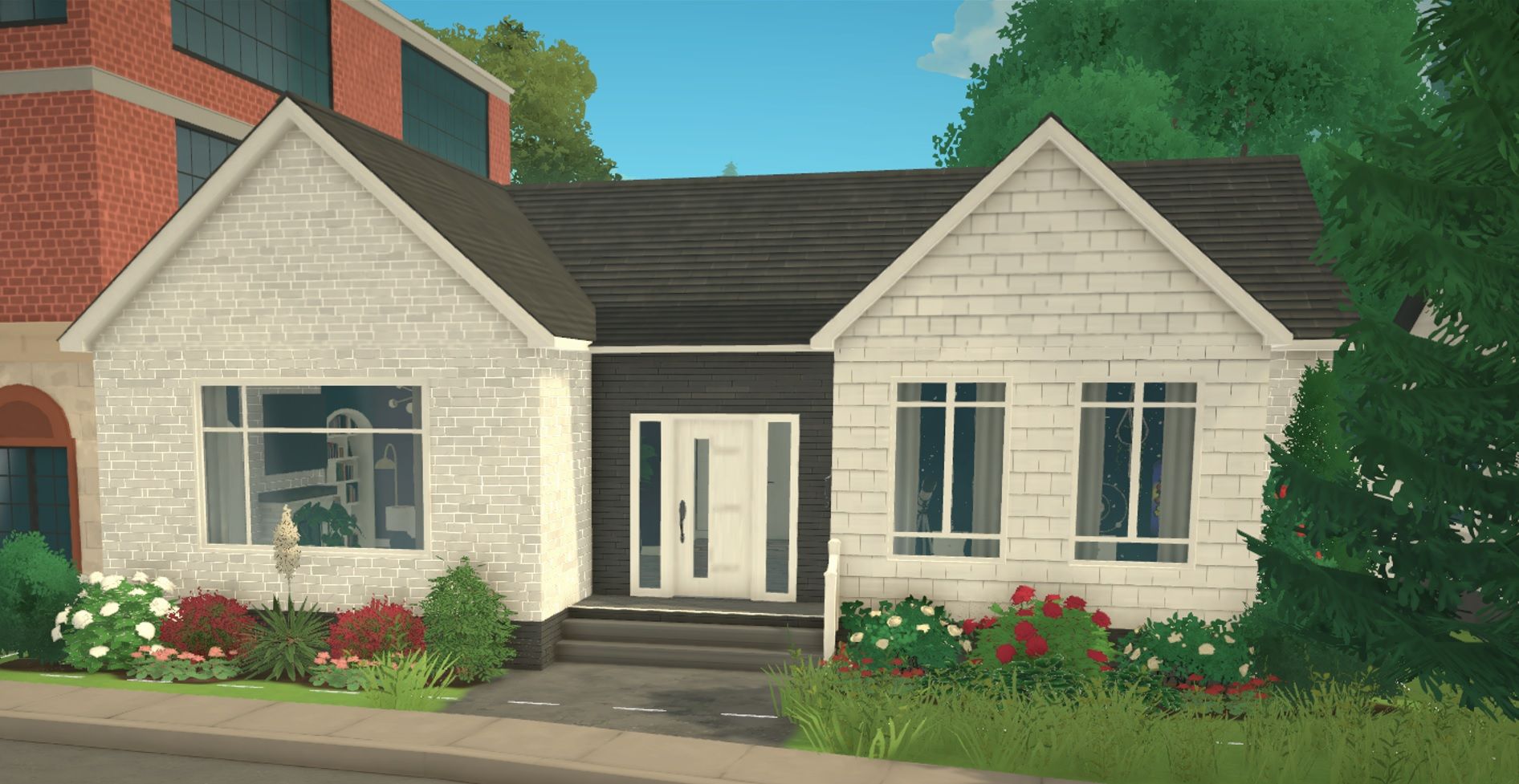Modern Suburban Ranch House 3B1B image 1