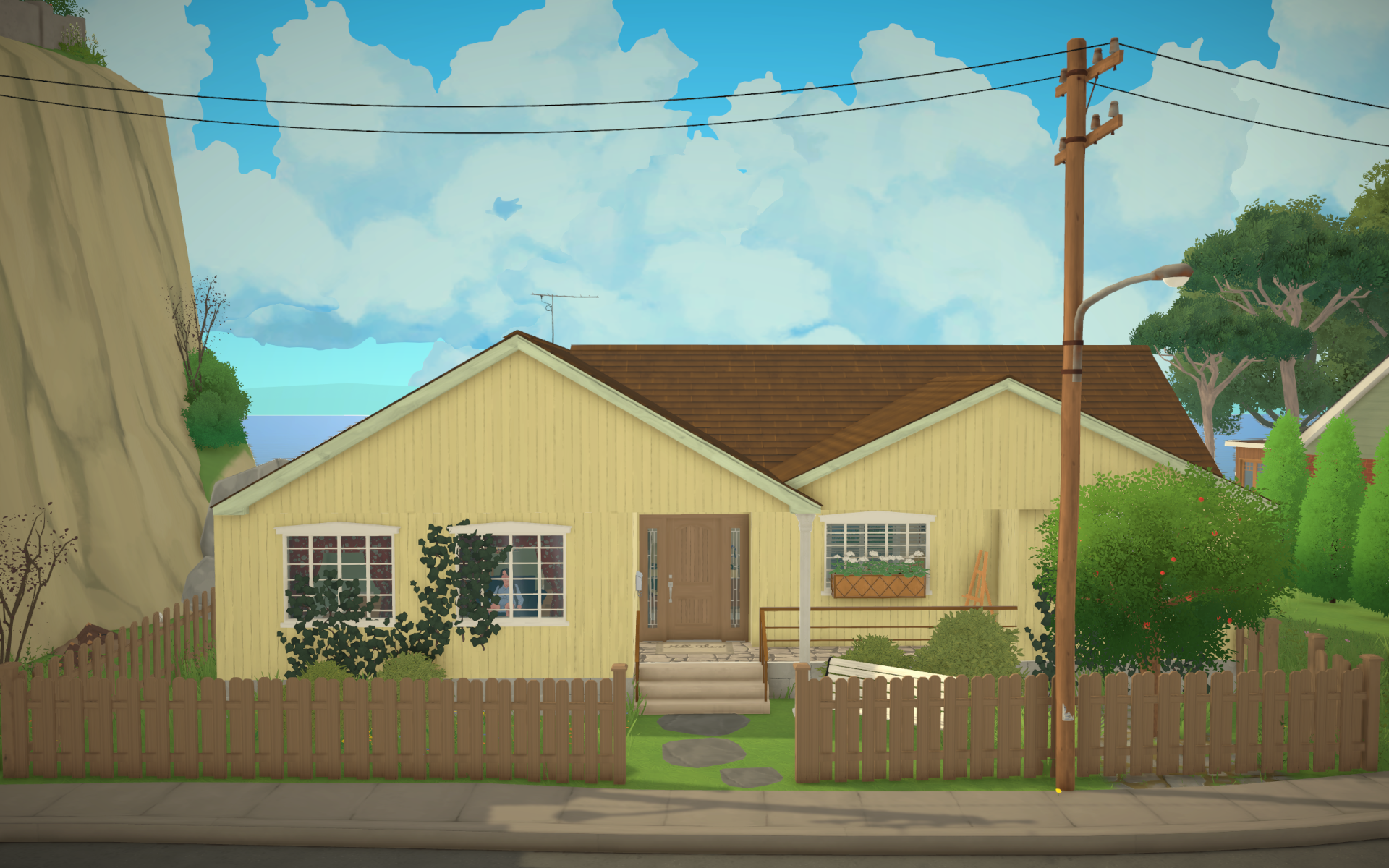 Little Yellow House by the Sea image 1