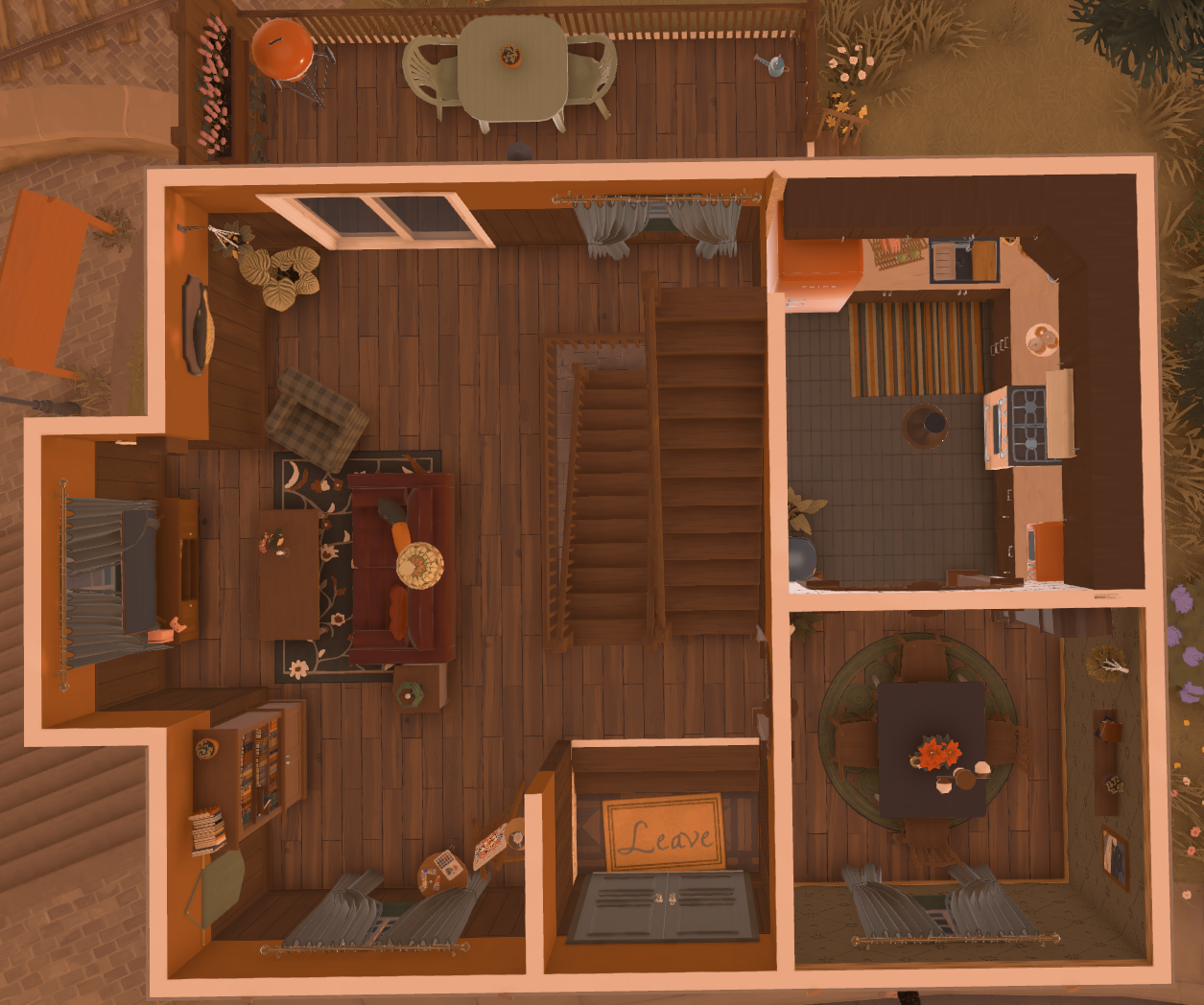 Base Game Lot Restyle (Autumn Shaders) image 5