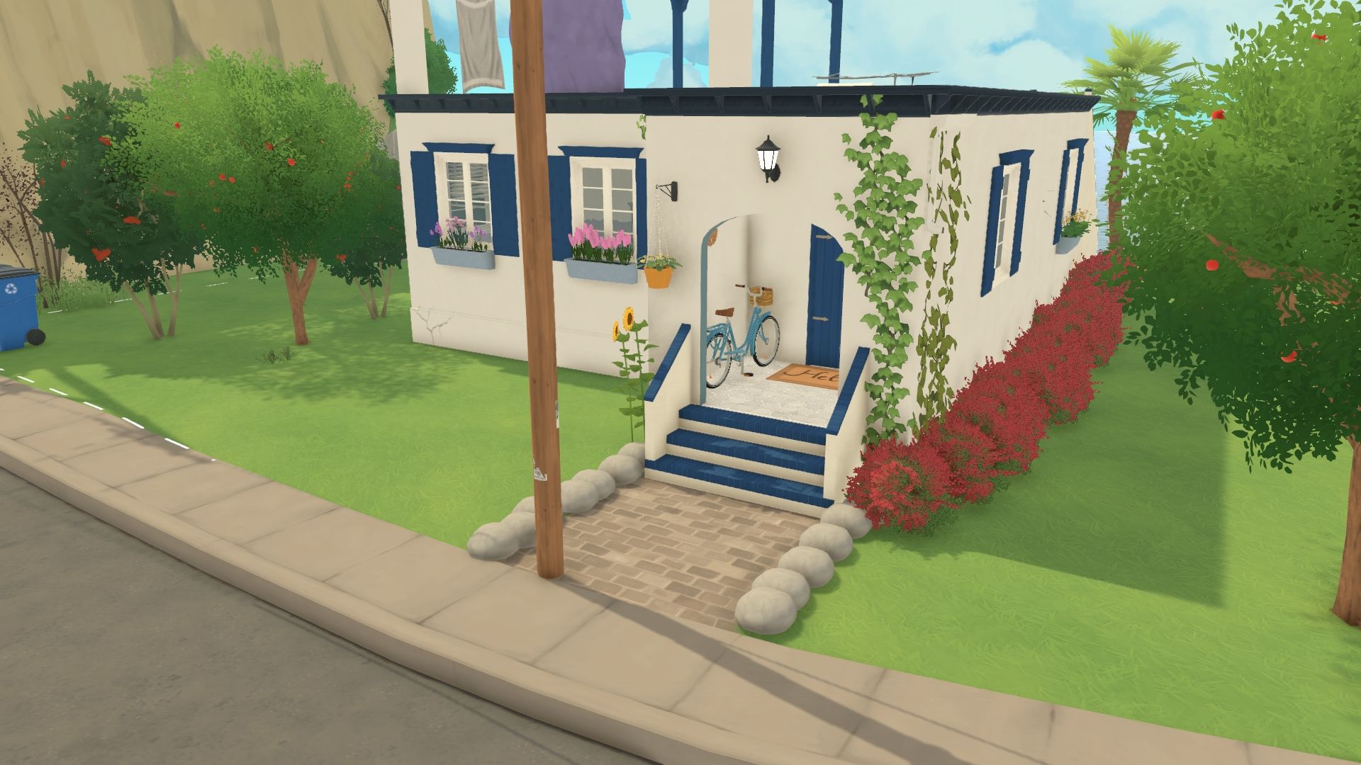 Greek island house image 1