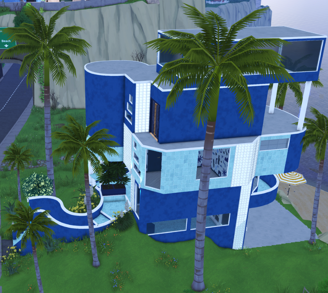 Contemporary Streamline Moderne Style Beach House - Unfurnished image 7